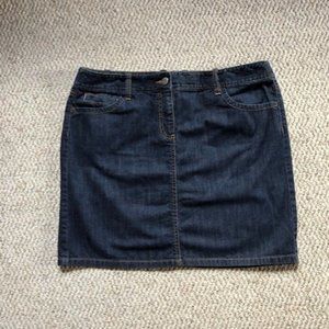 Loft, Petites, Denim Skirt, Size 10P